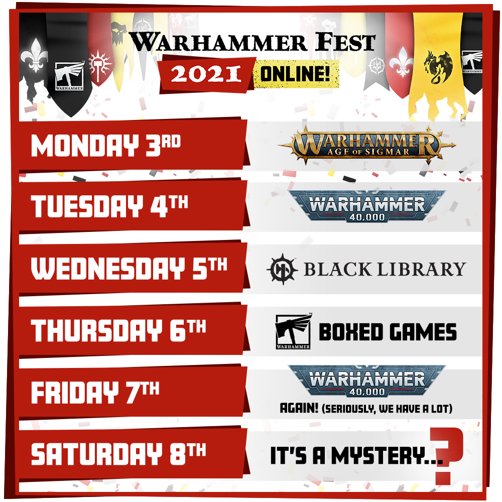 Warhammer Fest is Coming... With Lots of Reveals Faeit 212