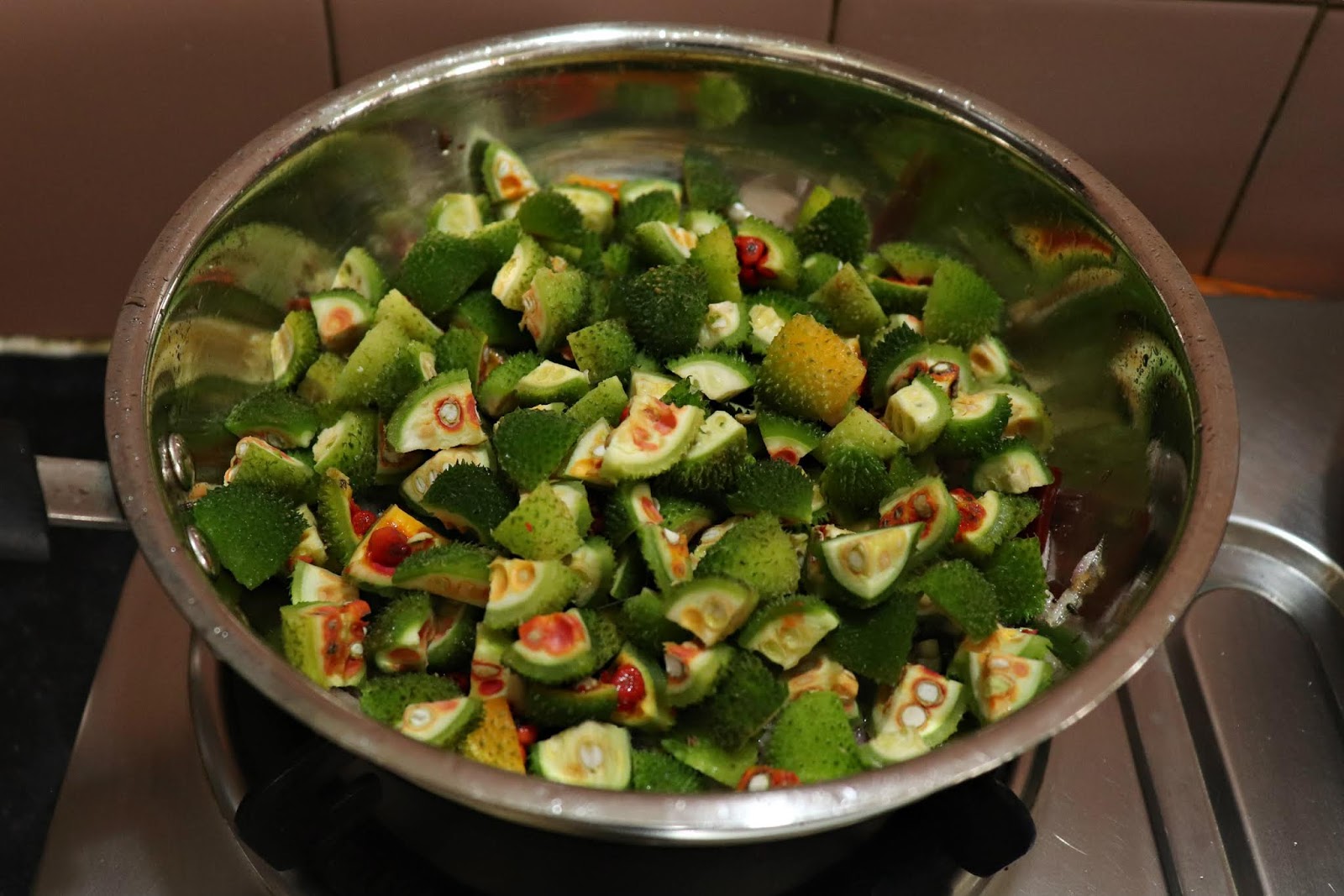 Blessy's Kitchen Spiny Gourd Stir Fry/ Spine Gourd Stir Fry