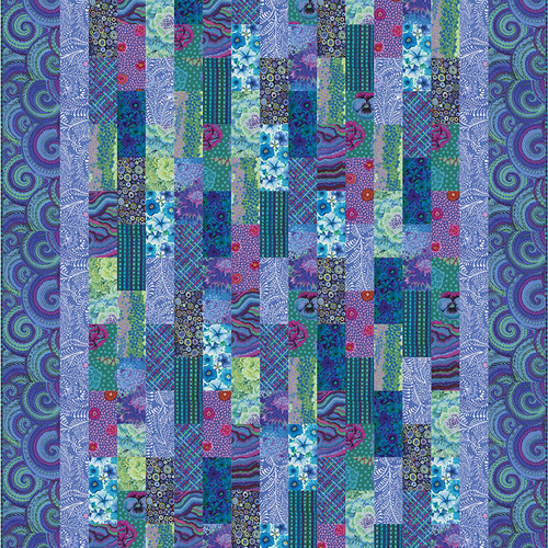 Quilt Inspiration Free pattern day! Kaffe Fassett Quilting and Sewing