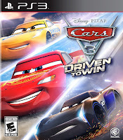 Cars 3: Driven to Win Game Cover PS3