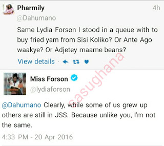 Lydia Forson Claps Back at Haters