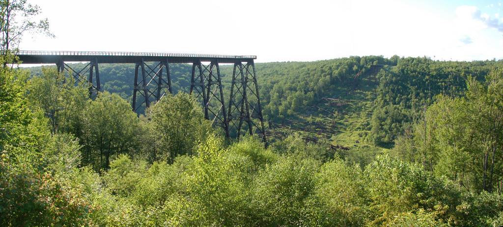 Kinzua Bridge Once The World S Longest Railroad Bridge Destroyed By Tornado Kuriositas