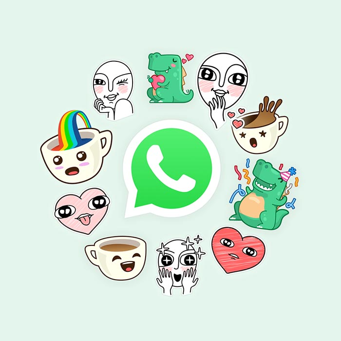 LLEGARON LOS DIVERTIDOS STICKERS A NUESTRO CHAT DE WHATSAPP