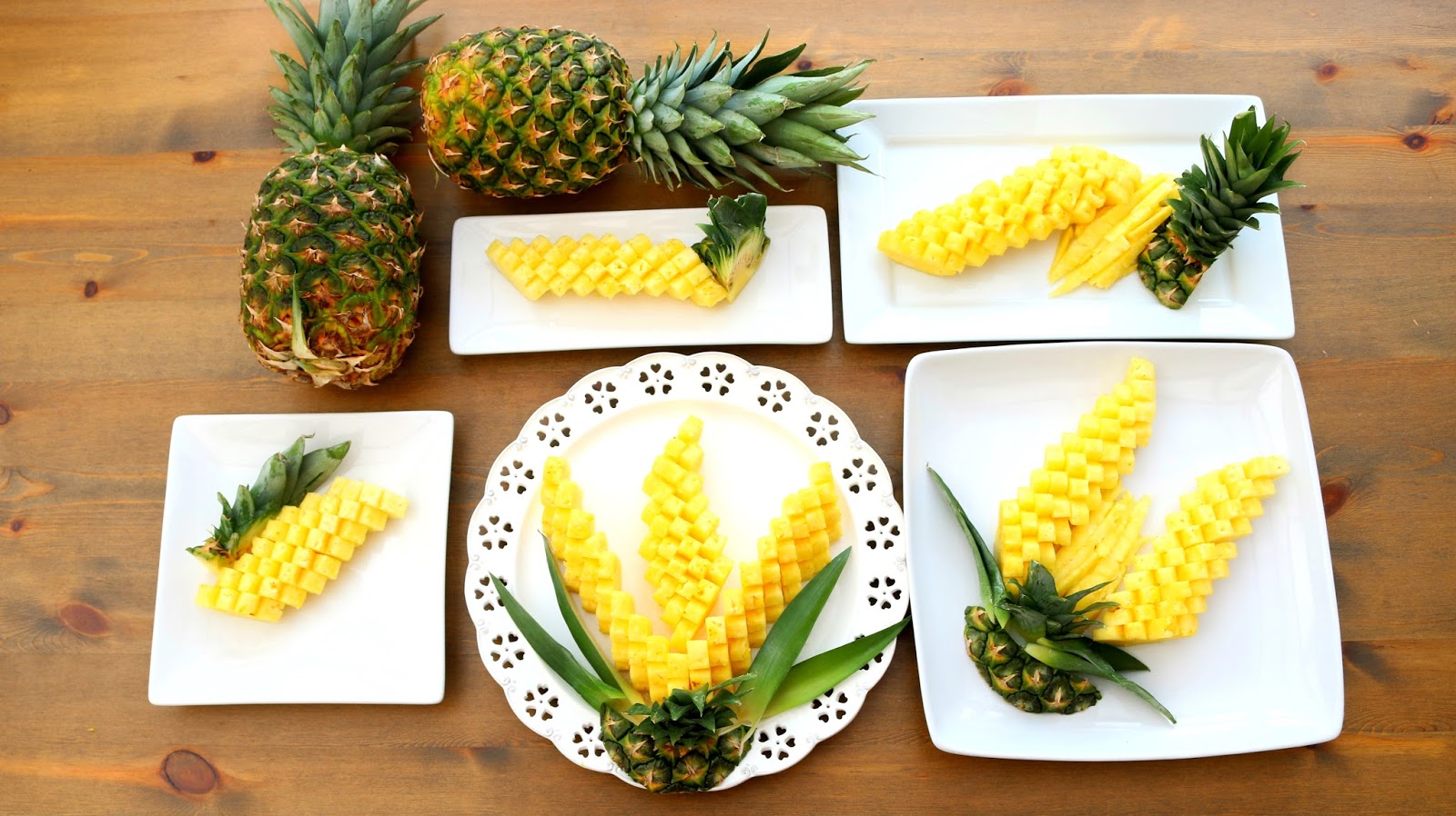ItalyPaul Art In Fruit & Vegetable Carving Lessons Art In Pineapple