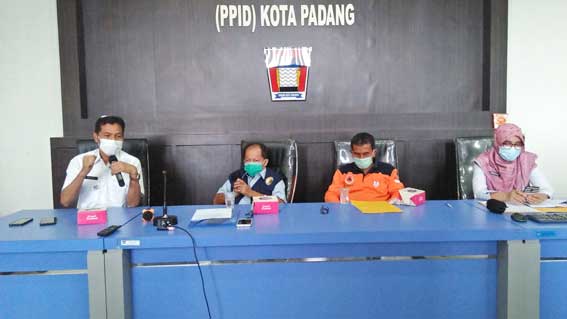Diseminasi informasi yang digelar Dinas Kominfo Kota Padang