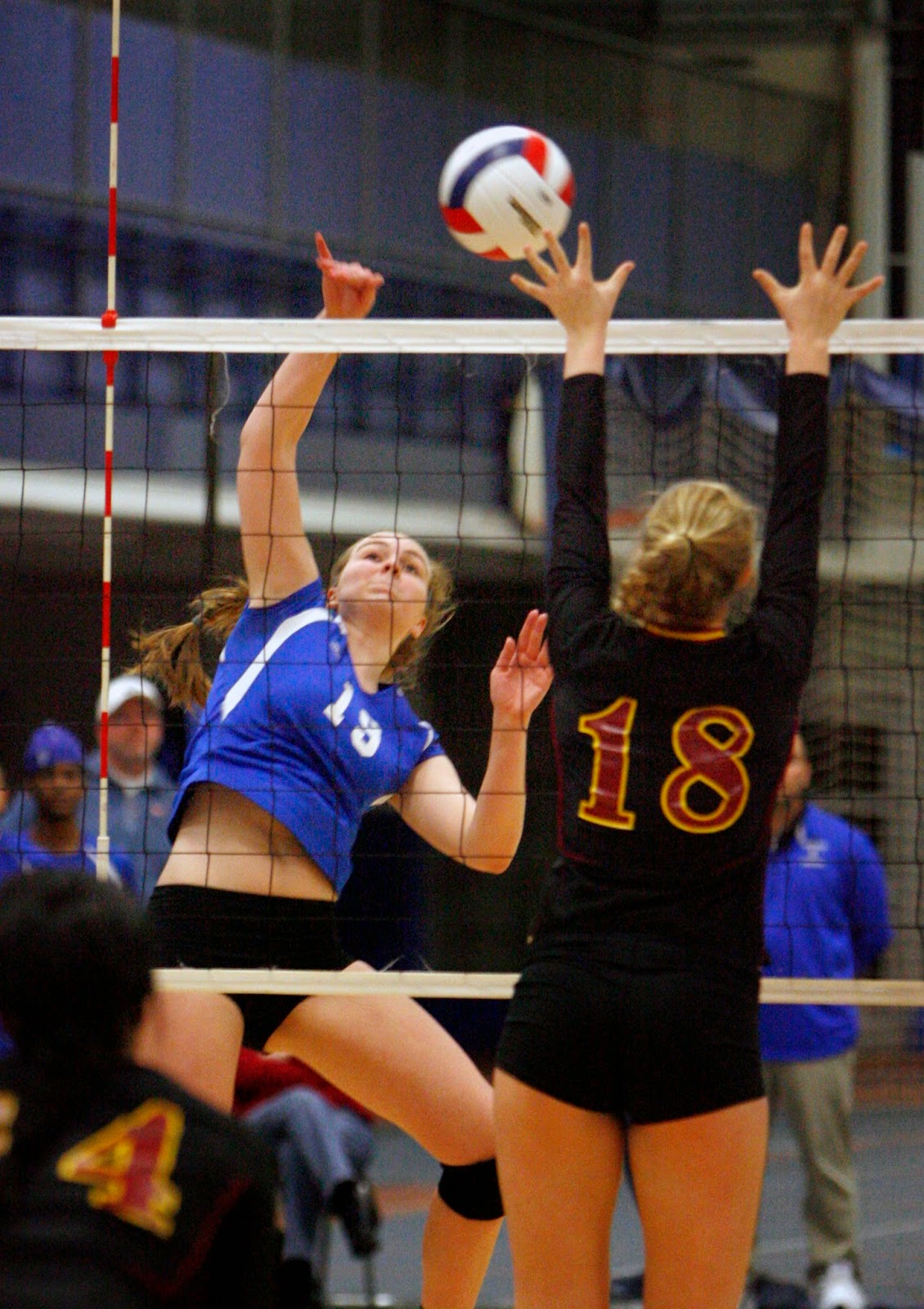 Mark Kodiak Ukena IHSA Girls Volleyball Sectional Semifinals Maine