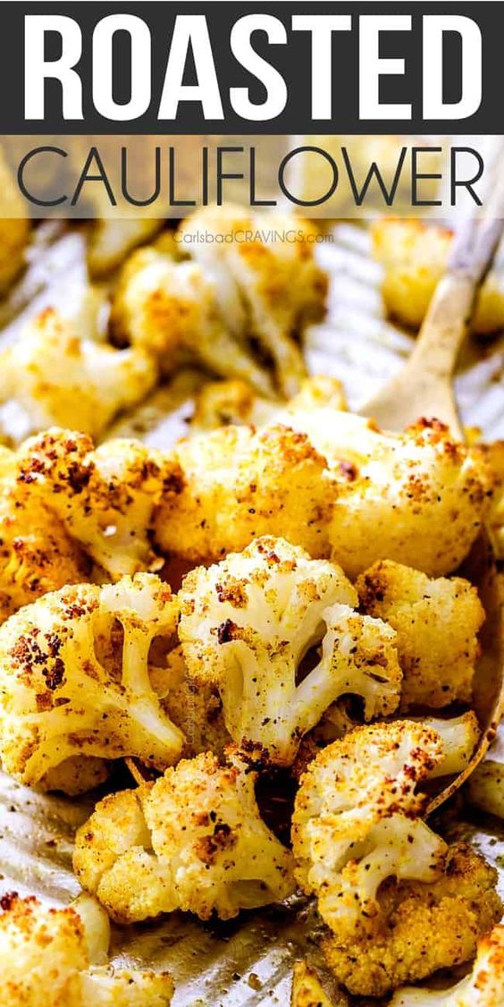 Roasted Cauliflower Simply Delicious Food