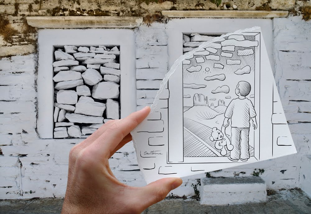 Aspundir: Pencil Vs Camera Art By Ben Heine
