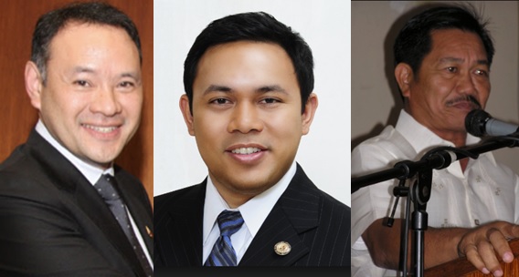 Gilbert Teodoro, Mark Villar and Manny Piñol