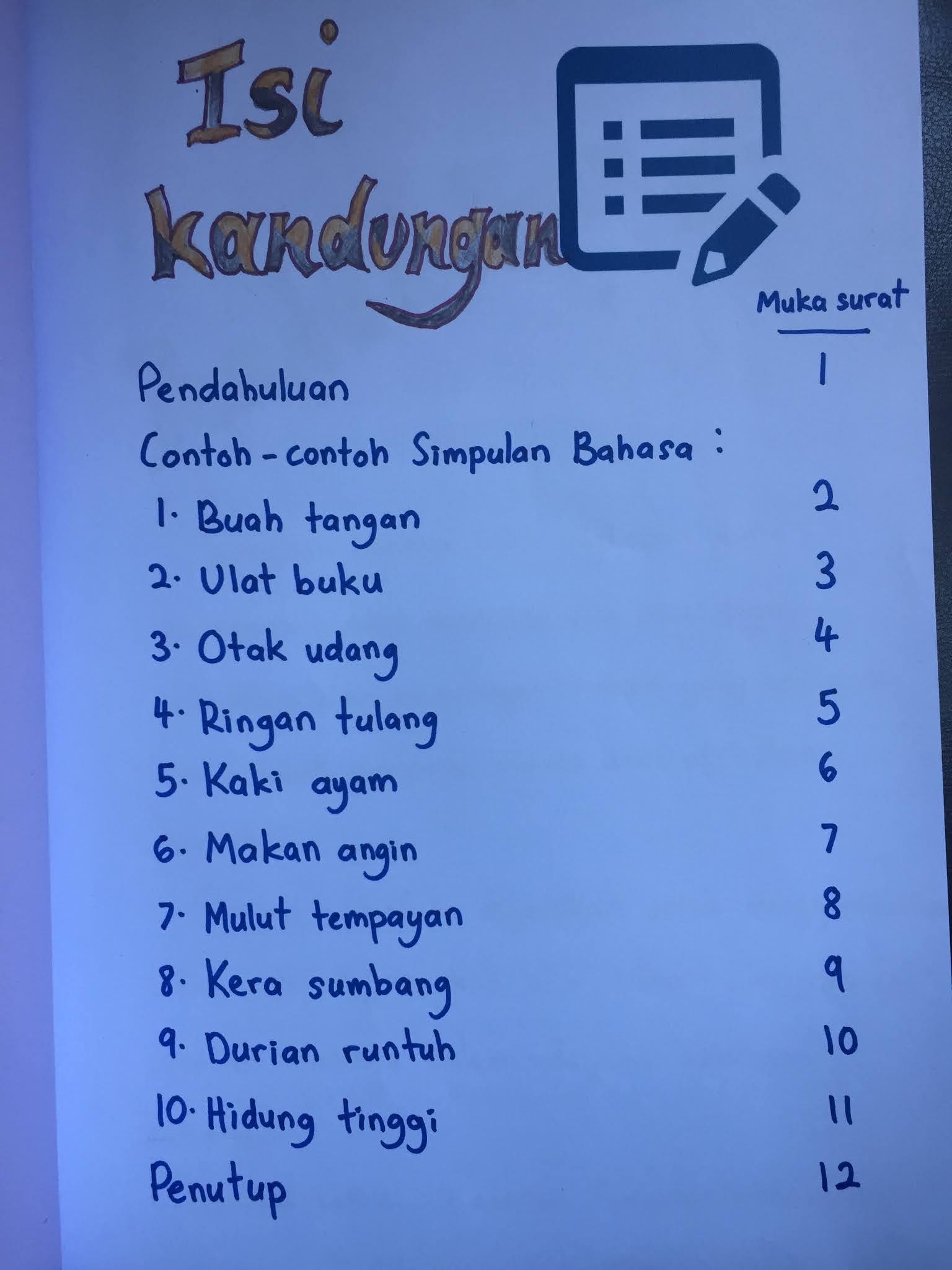 ~ ACCOUNTING 2 COOKING ~: Buku Skrap Persatuan Bahasa Melayu (Tahun 4 2020)