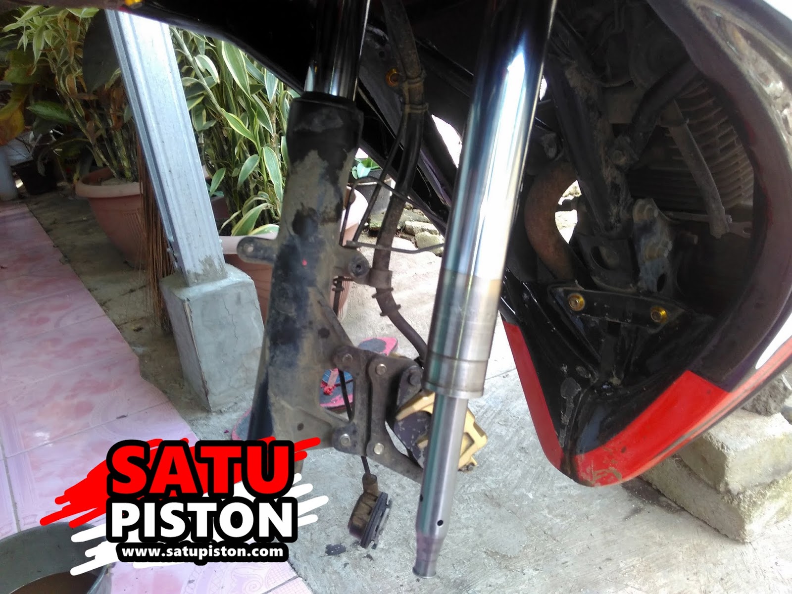 Cara Ganti Seal Shock Yamaha Byson Blog Motor Indonesia