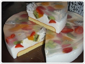 puding pavlova  hantaran