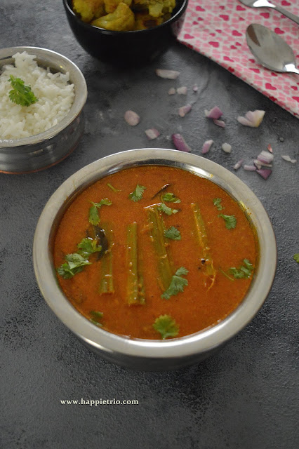 Chettinad Drumstick Kuzhambu | Chettinad Murungakai Curry | Drumstick Kulambu