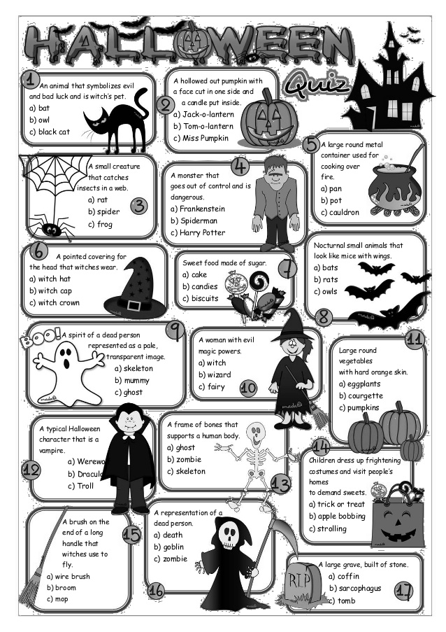 FREE! - Caça-Palavras de Halloween – Atividades de Dia das Bruxas
