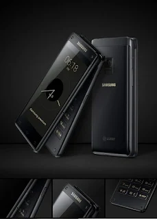 سامسونج تعلن رسميا عن هاتف Samsung W2018 بتصميم كلاسيكي وسعر مرتفع جدا، سعر Samsung W2018، مواصفات Samsung W2018، الوان Samsung W2018، صور Samsung W2018