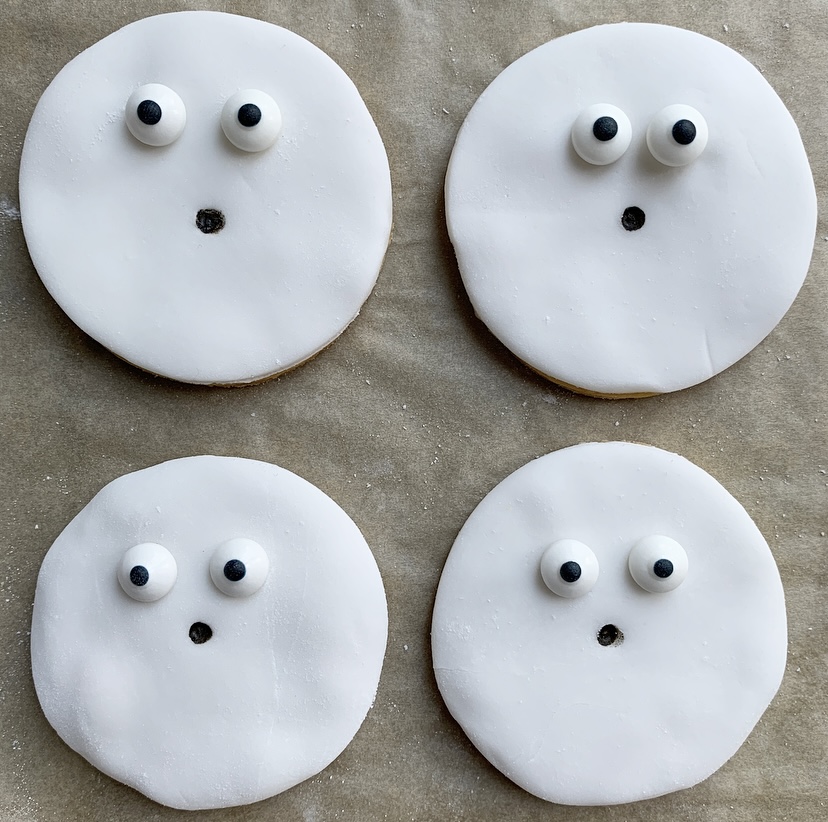 Halloween Ghost Biscuits All About Kids