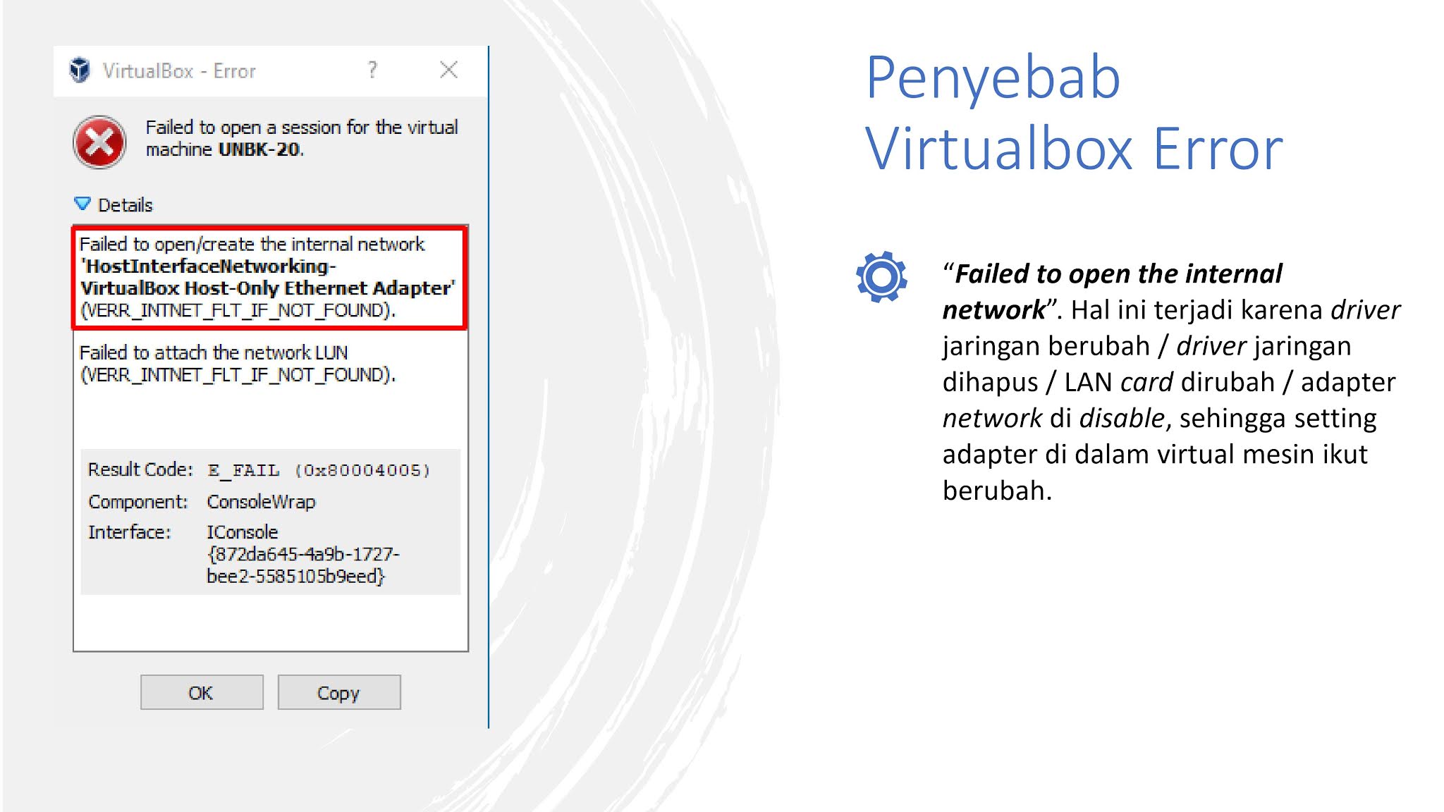 Код ошибки e fail 0x80004005 компонент machinewrap. Virtualbox display settings. Ошибка 80004005. Код ошибки: e_fail (0x80004005). Ошибка виртуальной машины.