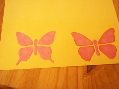 Stencilled Butterflies