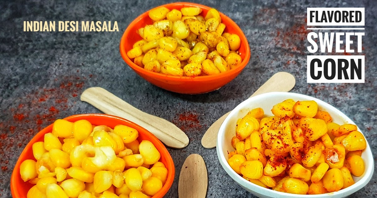 Sweet Spicy Tasty 3 in 1 Flavored Sweet Corn