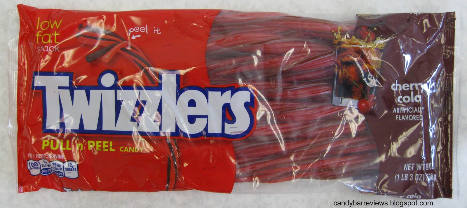 Candy Bar Reviews Cherry Cola Twizzlers