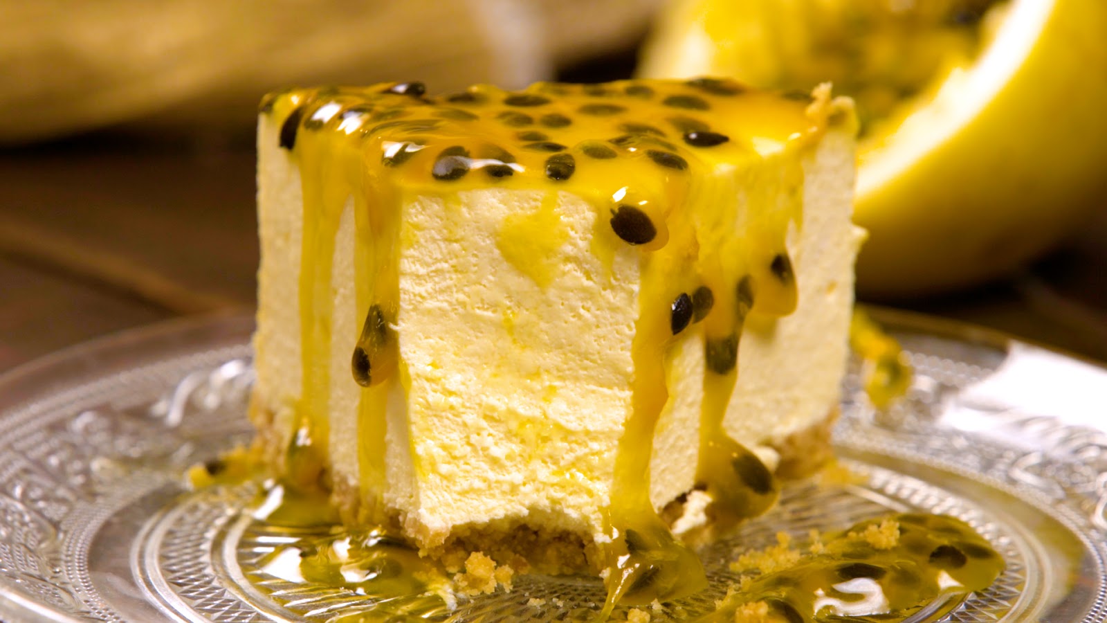 Como preparar un Cheesecake de Maracuyá - Recetas de Cocina y Postres