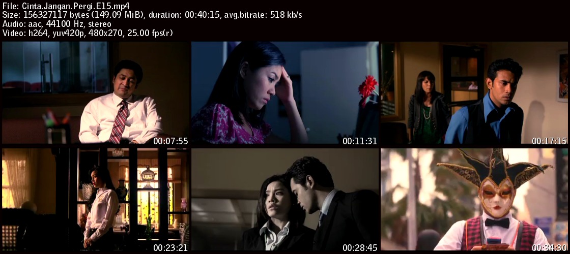 Cinta Jangan Pergi Episod 14