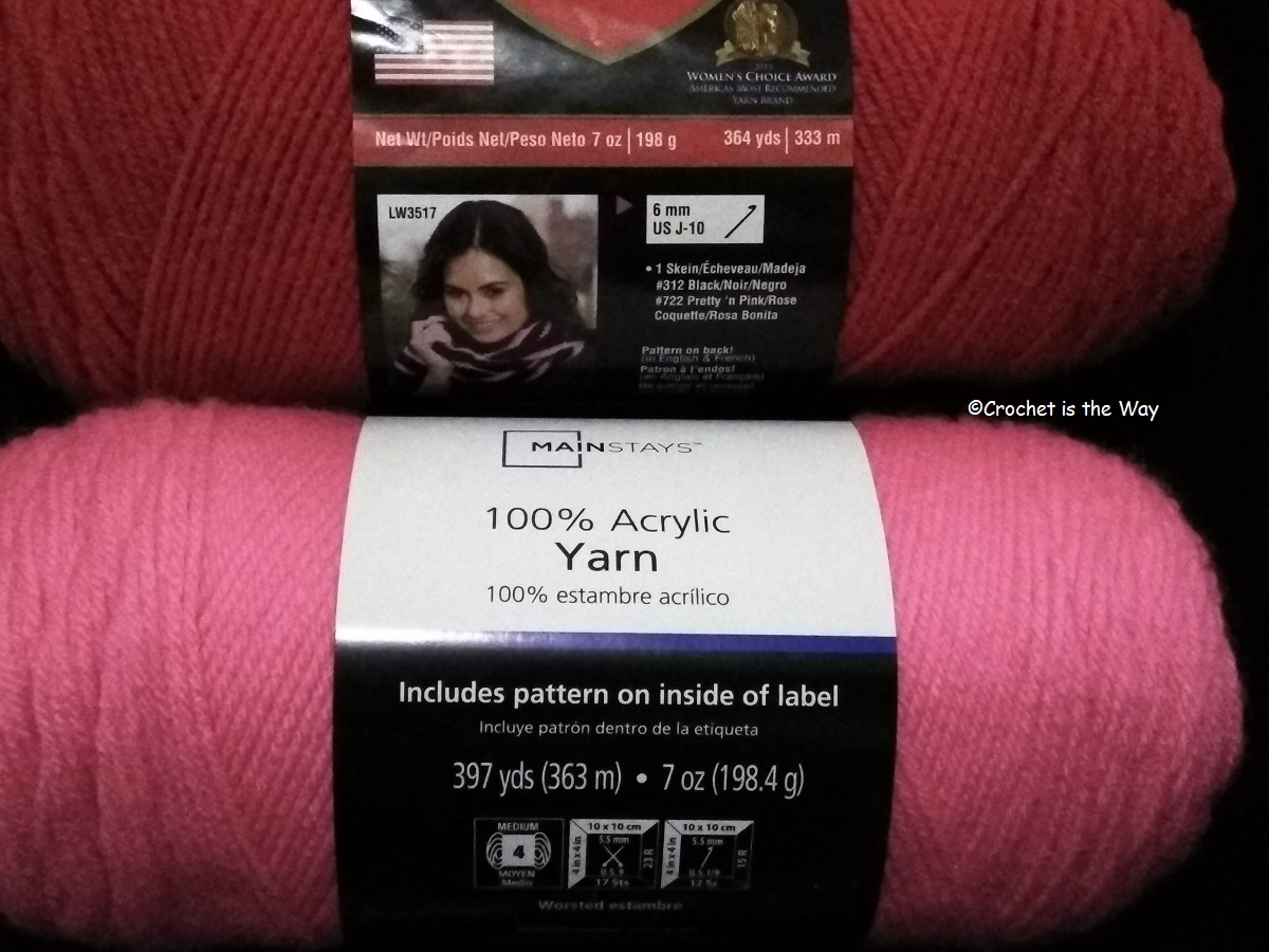 Walmart Yarn Review for Machine Knitting and Crocheting 