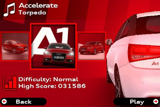 Audi A1 Beat Driver is a rhythm based driving game for iPhone 2