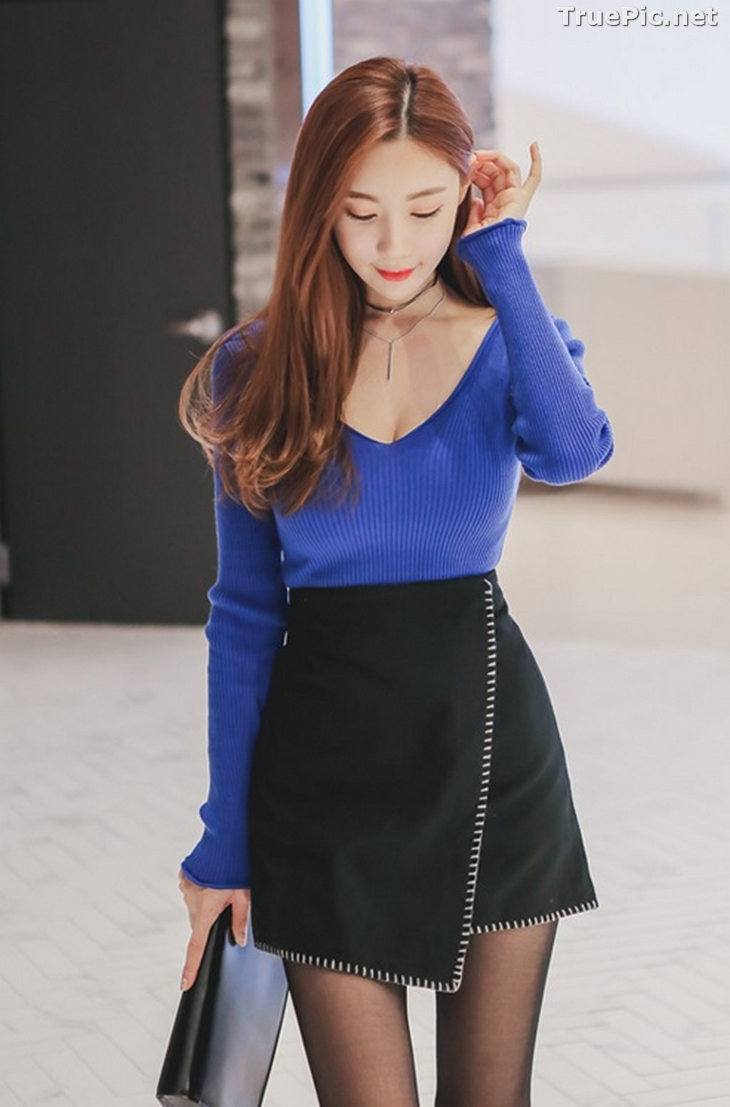 Image Korean Fashion Model – Hyemi – Office Dress Collection #2 - TruePic.net - Picture-49