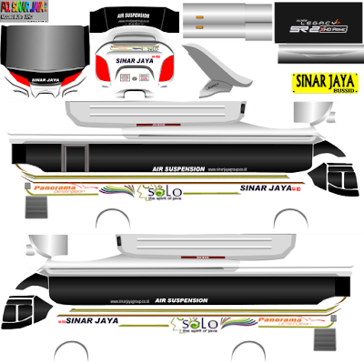 Livery Bus Arjuna Xhd Sinar Jaya - livery truck anti gosip