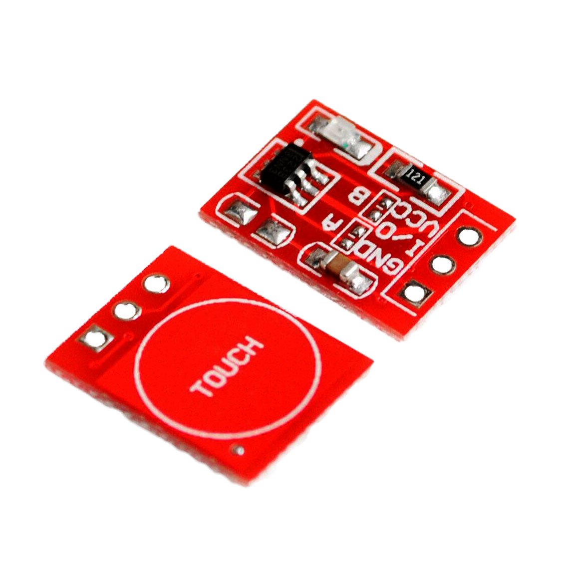 Made Touch Sensor Modular Board At Home, TTP223 touch sensor modular