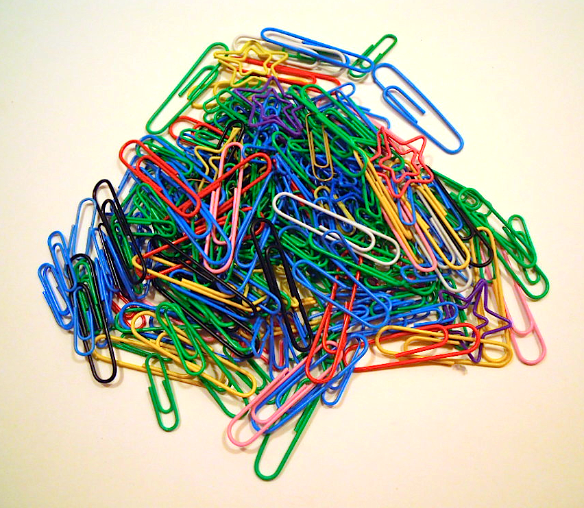 An Elephant a Day Elephant No. 289 Paper Clip Sculpture