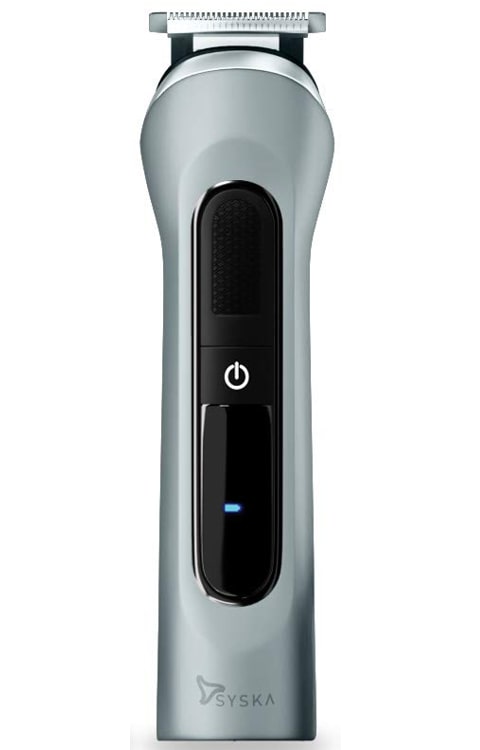 Syska HT3500K Cordless and Corded Trimmer for Men. 2 Hour of cordless run-time.