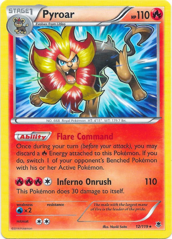 Pyroar -- Phantom Forces Pokemon Card Review | PrimetimePokemon's Blog