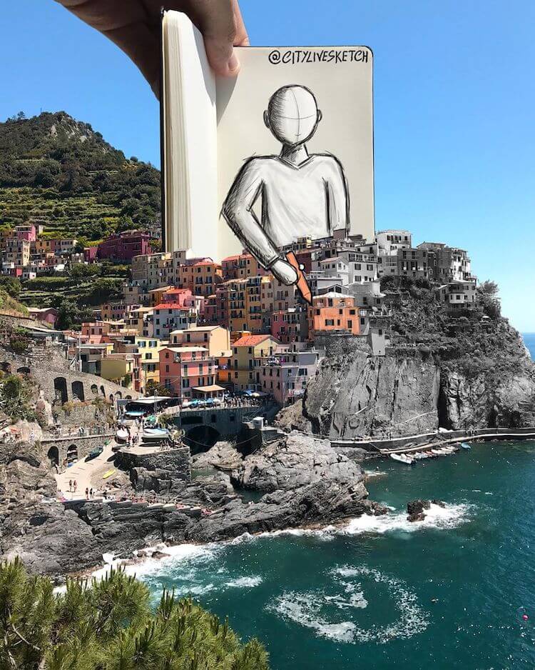 Artist Merges Cartoon Characters with the Real World, and the Results are Epic Artist Merges Cartoon Characters with the Real World, and the Results are Epic