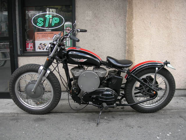 Harley Davidson KH900 1956 By East Urban Custom Cycles Hell Kustom