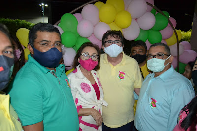 DEMOCRATAS OFICIALIZA MARINEIDE DINIZ COMO CANDIDATA A PREFEITA DE CARNAUBAIS E JÚNIOR VICE