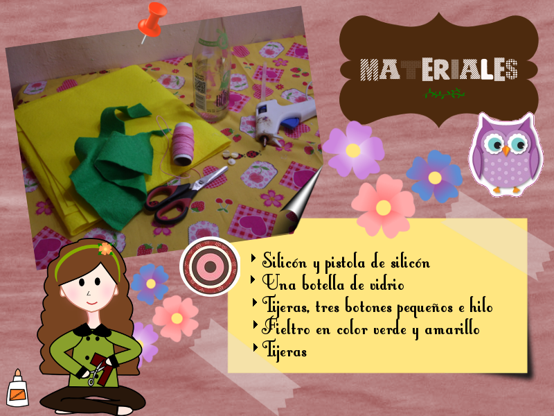 Decoración con material reciclado para una noche de verano