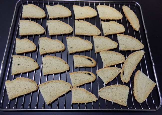 inicial es bonito Beca PAN TOSTADO EN EL HORNO