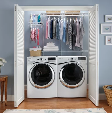 8 LUNAS: Un rincón para lavandería