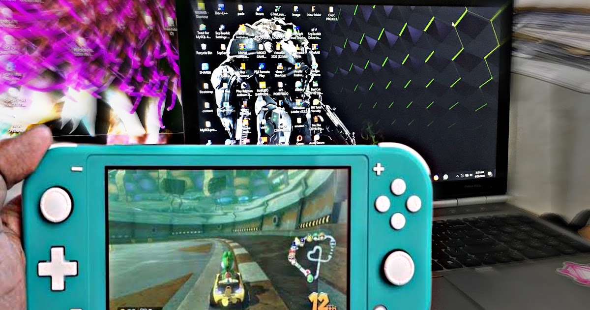 HOW TO CONNECT NINTENDO SWITCH TO A LAPTOP SCREEN