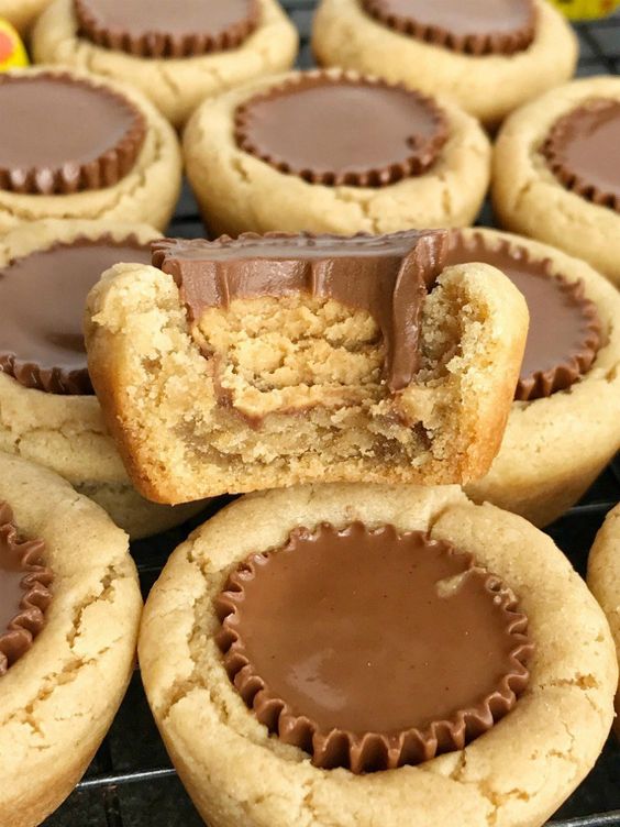 Reese&amp;#39;s Peanut Butter Cookie Cups - My Diary Recipes