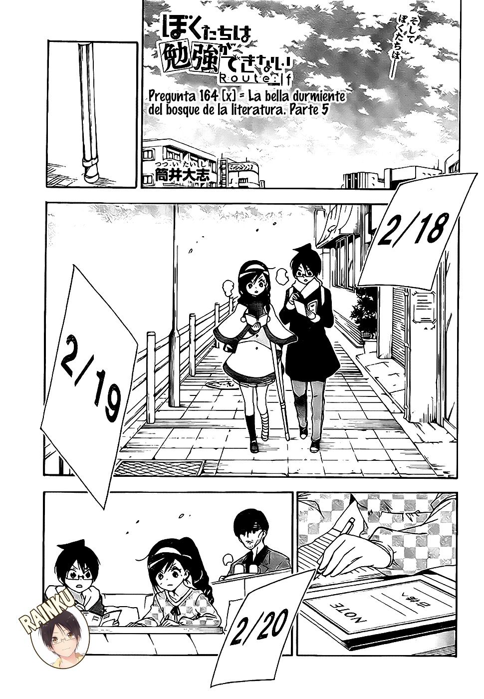 Bokutachi wa benkyou ga dekinai Manga 164 Español [Bokuben]