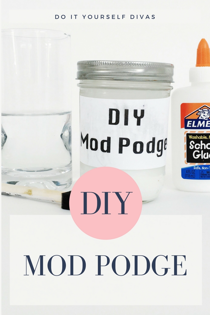do it yourself divas Video DIY Mod Podge / Decoupage