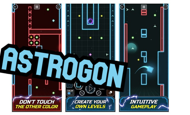 Astrogon - Ένα νέο δύσκολο παιχνίδι για smartphones με άρωμα Geometry Dash