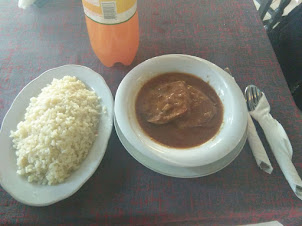 Beef curry/Rice.