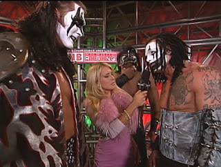 WCW New Blood Rising 2000 -  Pamela Paulshock interviews Vampiro and The Dark Carnival