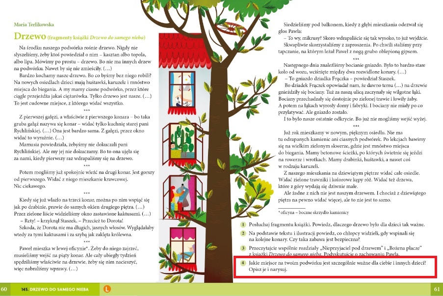 Drzewo Do Samego Nieba Karty Pracy klasa 2a : Drzewo do samego nieba
