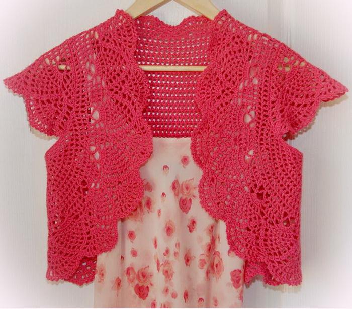 Crochet Bolero Pattern Lace crochet-bolero-pattern-lace
