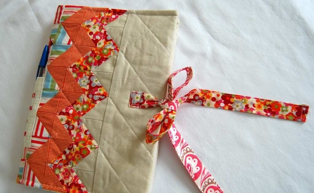 Notebook Cover Patchwork Tutorial